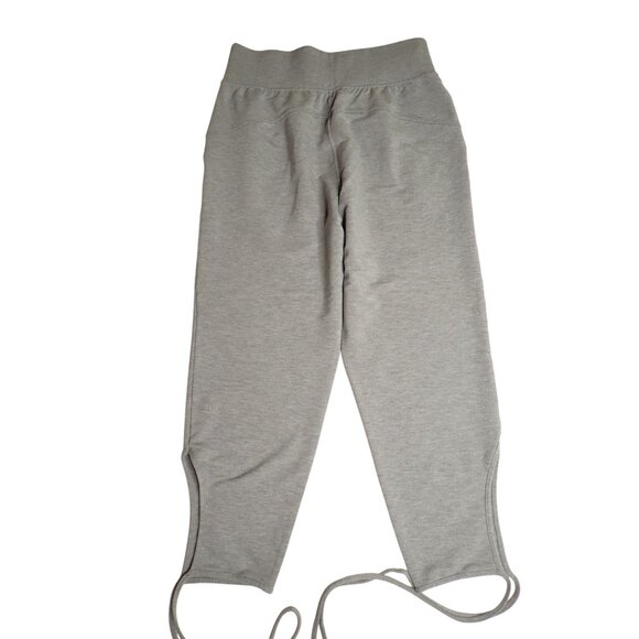 Lululemon Spirited Sissone Pant Women 6 Gray Athletic Dance Workout Tie Cuff - Picture 4 of 5